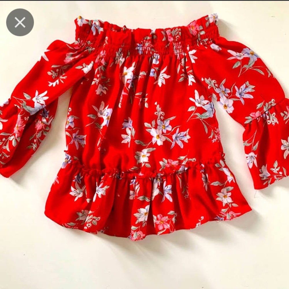 H&M off the shoulder blouse